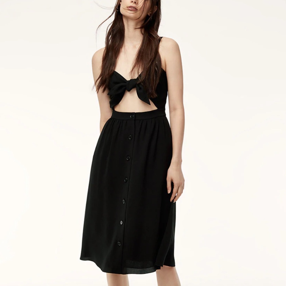 WILFRED ADELIA DRESS BLACK